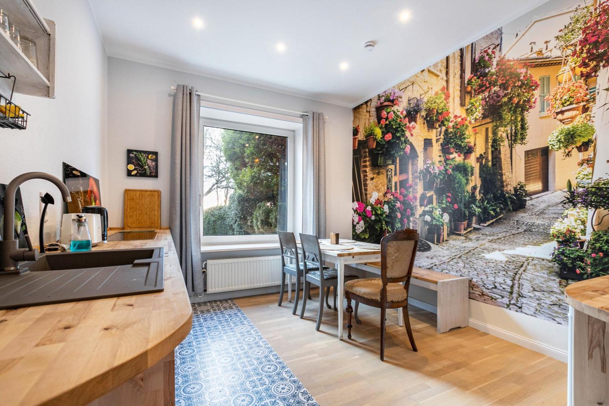 Blauquarz Und Rauchquarz Apartment Reussenkoge ภายนอก รูปภาพ